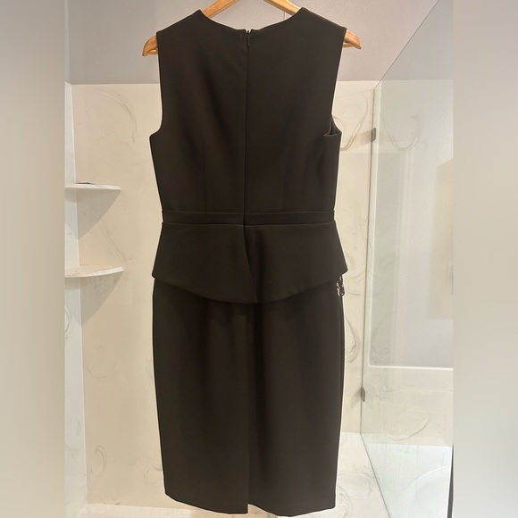 BCBG Peplum Dress with Lace Detail - Picture 2 of 3